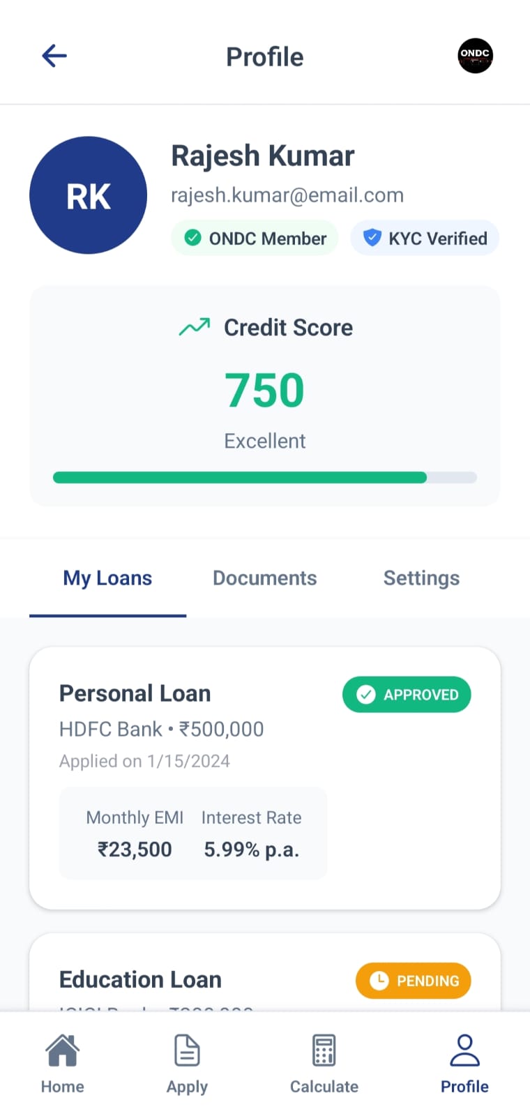 Loan Application